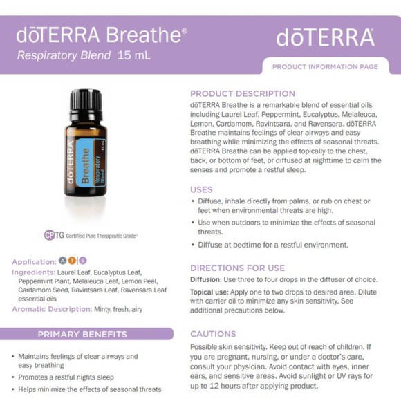 DoTerra AromaTouch 15mL - Picture 2 of 3